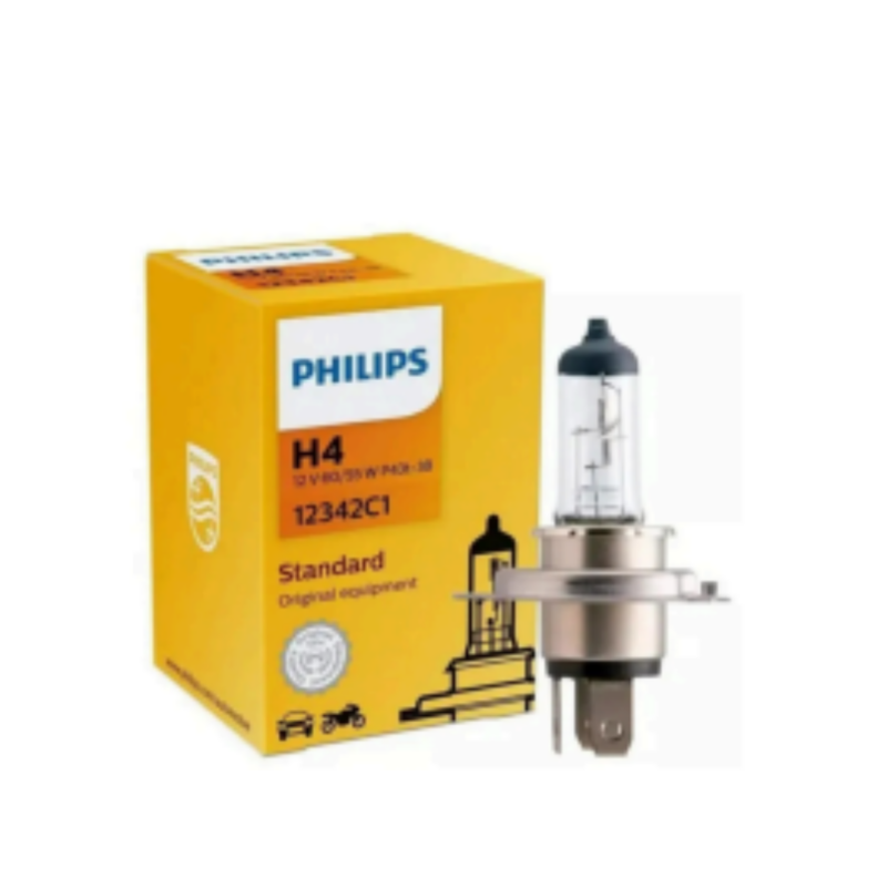 Lâmpada H4 12V 55-60W Farol Alto e Baixo