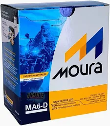 BATERIA MOTO 6 AMPERES