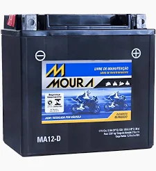 BATERIA MOTO JETSKI QUADRICICLO 12 AMPERES